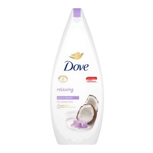 DOVE GEL BANHO HIDRATANTE RELAXANTE C/JASMIM E LEITE DE COCO 450ML