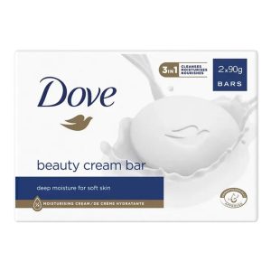 DOVE SABONETE CREAM BAR PK2 (2X90GRS)