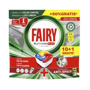 FAIRY PASTILHAS PLATINUM TUDO EM 1 LIMÃO 10+1CAPS