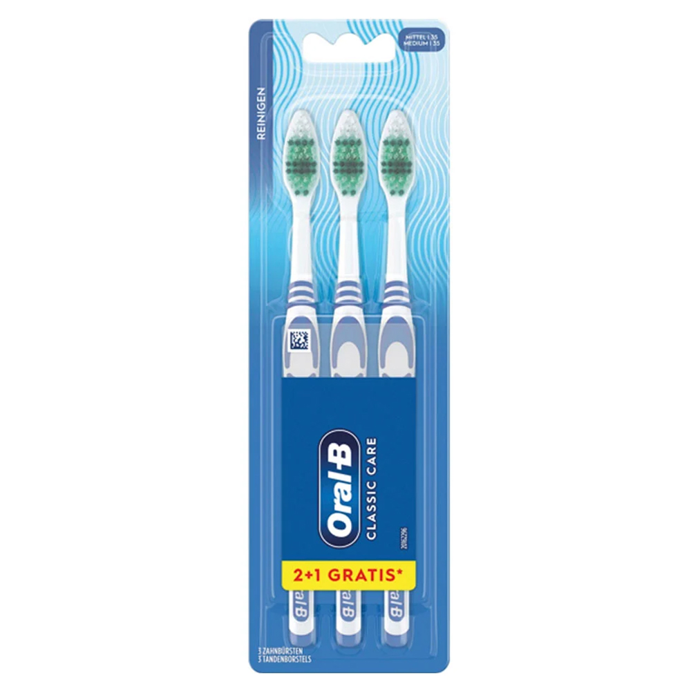 ORAL-B ESCOVA CLASSIC CARE MEDIA 2+1 ORAL-B ESCOVA CLASSIC CARE MEDIA 2+1