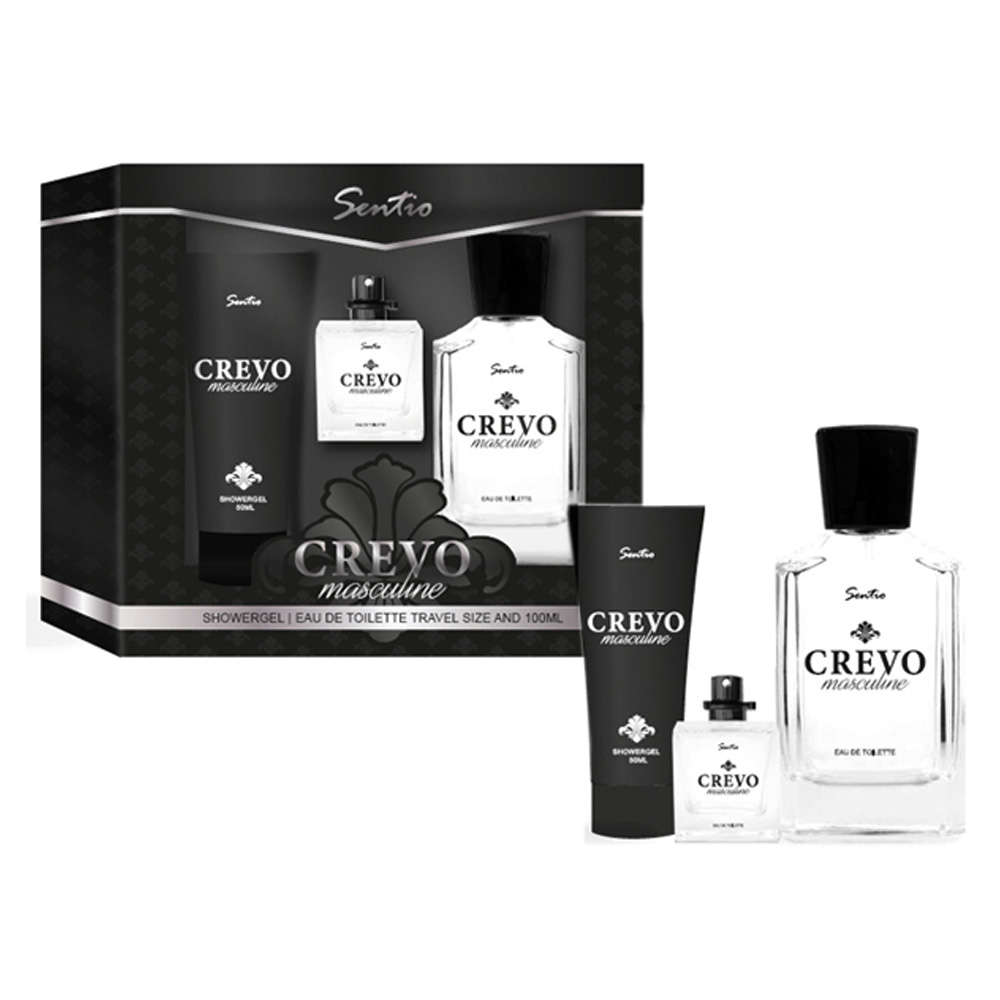 SENTIO CREVO MEN (EDT 100ML + GEL BANHO 150ML + EDT 15ML) SENTIO CREVO MEN (EDT 100ML + GEL BANHO 150ML + EDT 15ML)