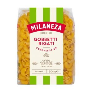 MILANEZA MASSA COTOVELOS GROSSOS RISCADOS 500GR