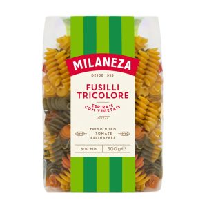 MILANEZA MASSA FUSILLI TRICOLORE 500GR