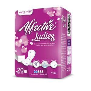 AFFECTIVE LADIES PENSOS INCONTINÊNCIA MINI 20 UN