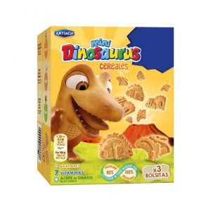 ARTIACH MINI DINOSAURUS CEREAIS 120GRS (3SAQ.)