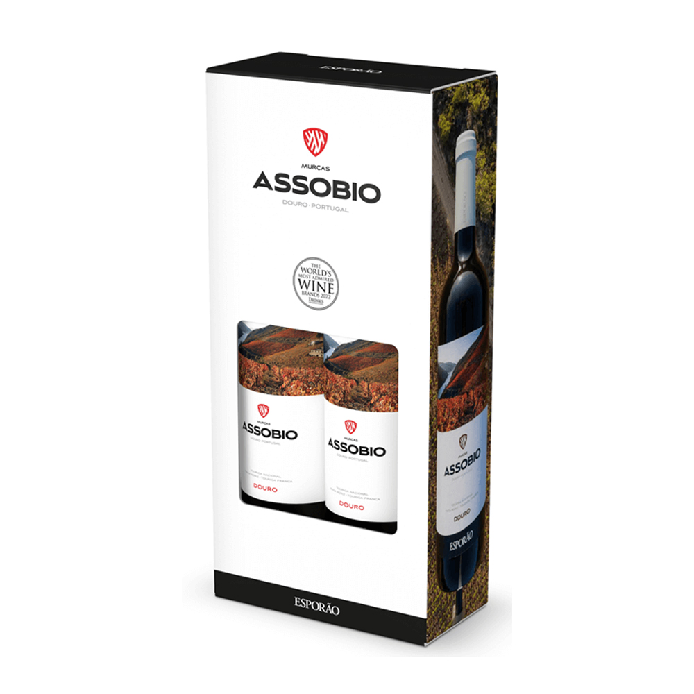 ASSOBIO VINHO TINTO DOURO 750ML CX C/2 GARRAFAS ASSOBIO VINHO TINTO DOURO 750ML CX C/2 GARRAFAS