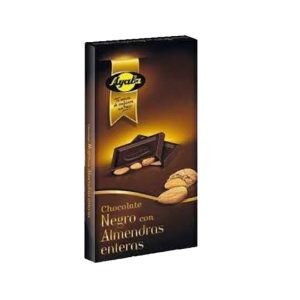AYALA CHOCOLATE PRETO C/AMÊNDOAS 200GR