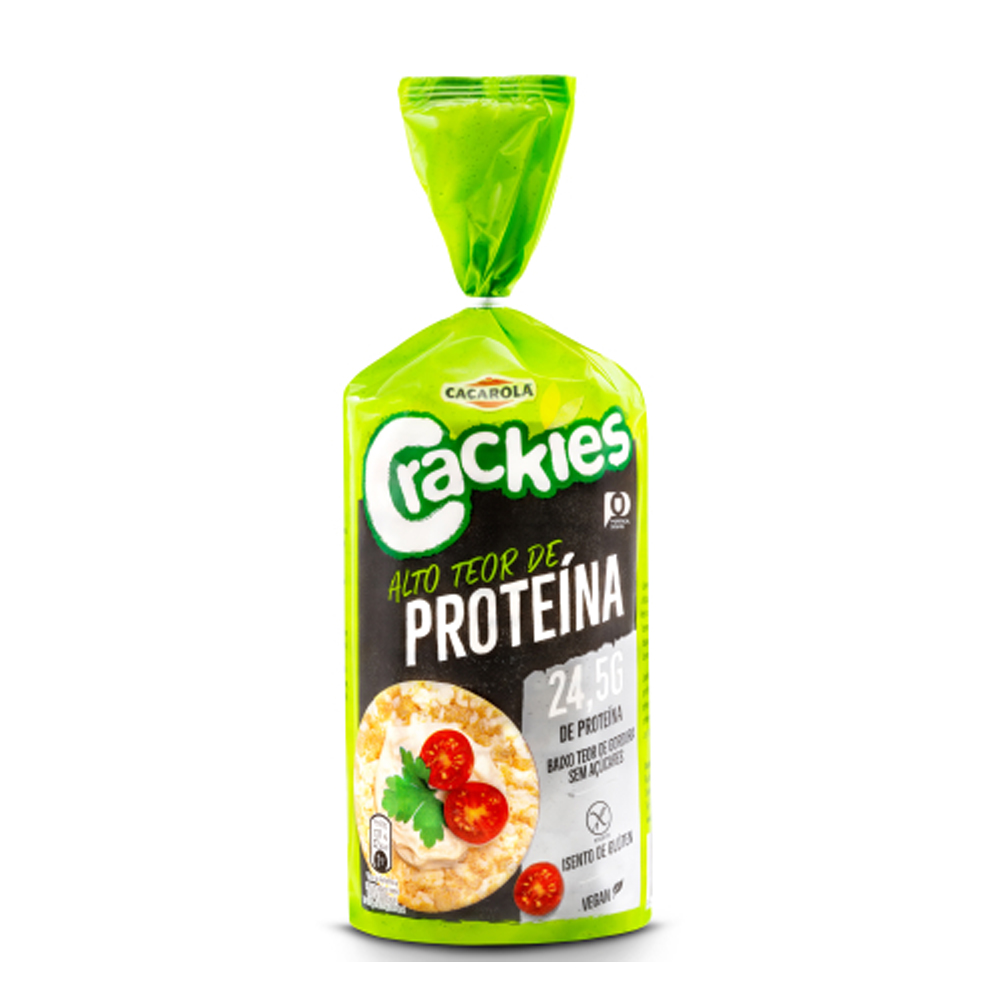 CAÇAROLA BOL.CRACKIES ARROZ INT. ALTO TEOR PROTEINA 130GR CAÇAROLA BOL.CRACKIES ARROZ INT. ALTO TEOR PROTEINA 130GR