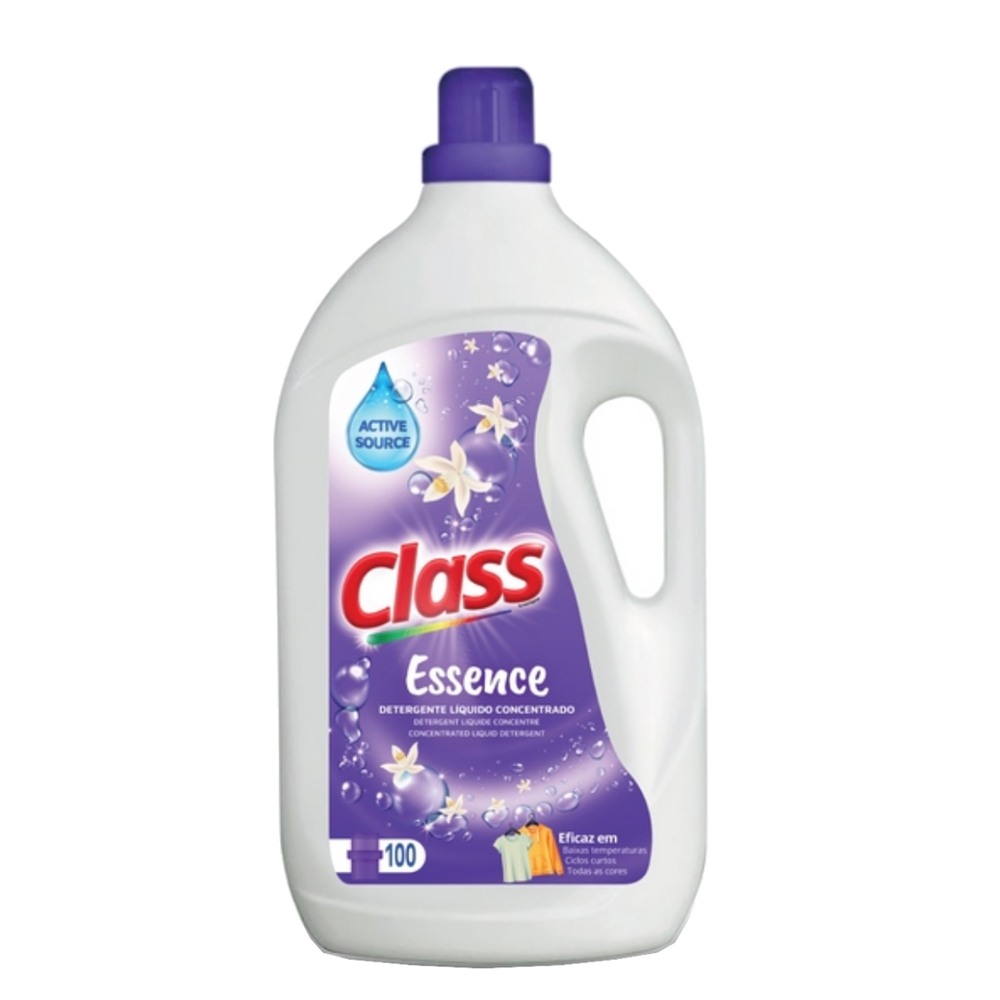 CLASS DETERGENTE ROUPA LÍQUIDO ESSENCE 100DOSES 5LT CLASS DETERGENTE ROUPA LÍQUIDO ESSENCE 100DOSES 5LT