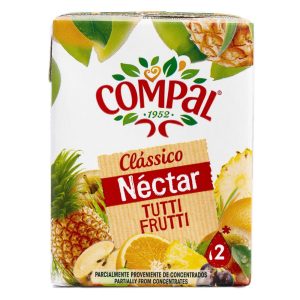 COMPAL CLASSICO TUTTI FRUTTI 200ML CARTÃO