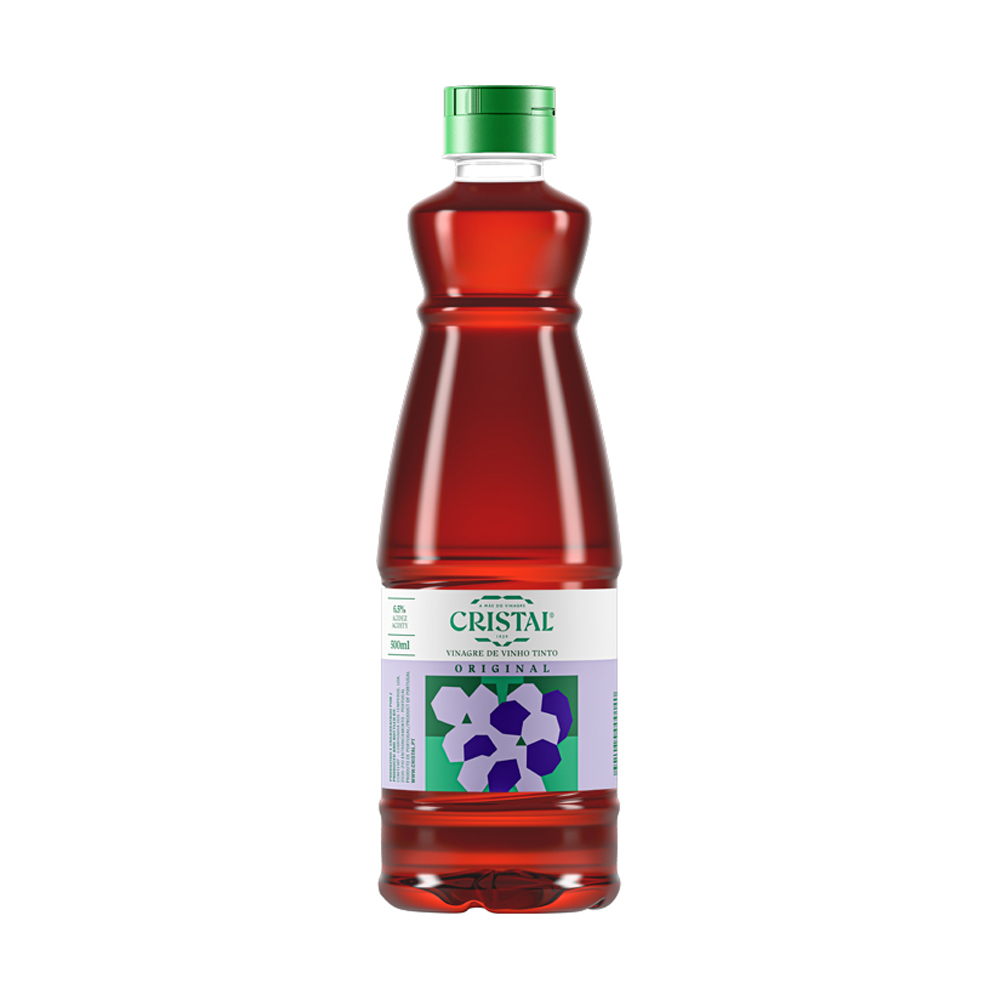 CRISTAL VINAGRE DE VINHO TINTO 500ML CRISTAL VINAGRE DE VINHO TINTO 500ML