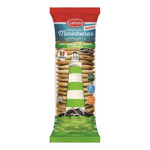 CUETARA BOLACHAS MARINHEIRAS MASSA MÃE FAR. ARROZ/LINHAÇA 150GR