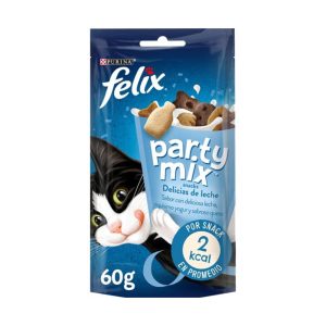 FELIX GATO PARTI MIX DELICIAS DE LEITE 60GR