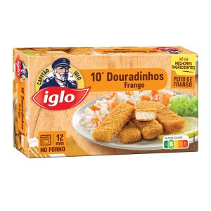 IGLO DOURADINHOS DE FRANGO C/10 UN 250GR