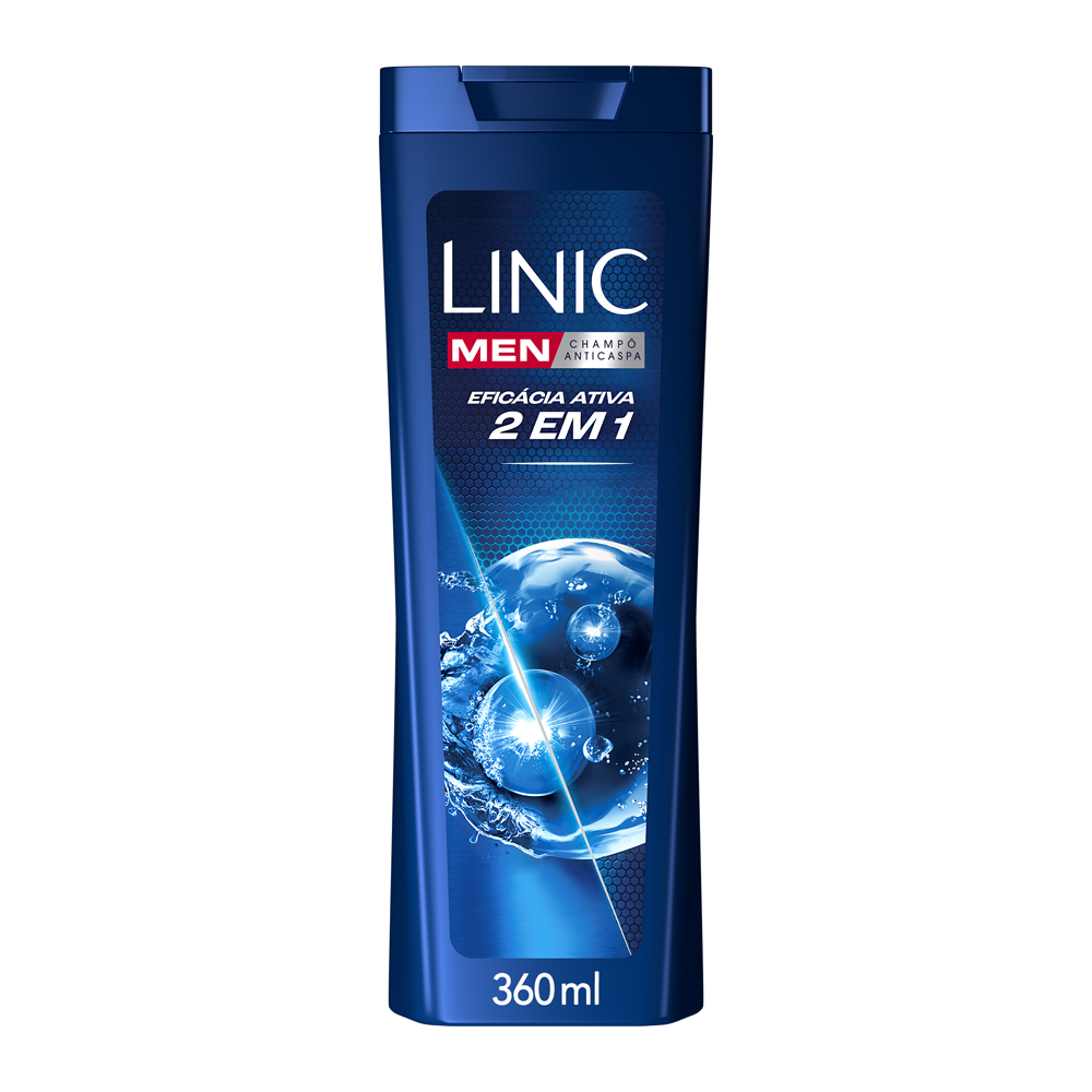LINIC MEN SHAMPOO EFICÁCIA ATIVA 360ML – Soquermar