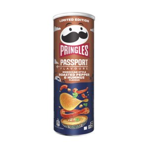 PRINGLES PIMENTA E HUMUS 165GRS