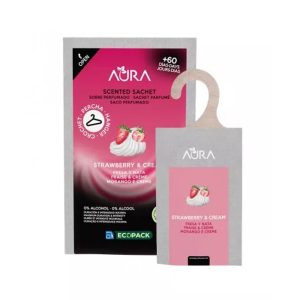 AURA SACO PERFUMADO MORANGO&CREME 1UND