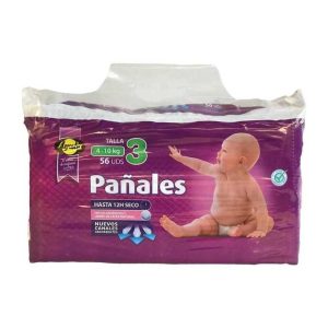 AYALA FRALDAS TAMANHO 3 (4-10KGS) 56UNDS