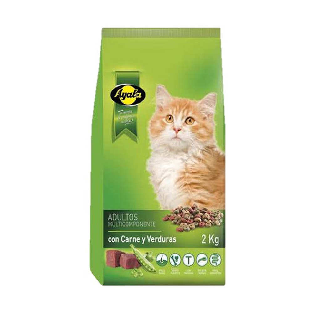 AYALA GATO SC CARNE/VERDURAS 2KG AYALA GATO SC CARNE/VERDURAS 2KG