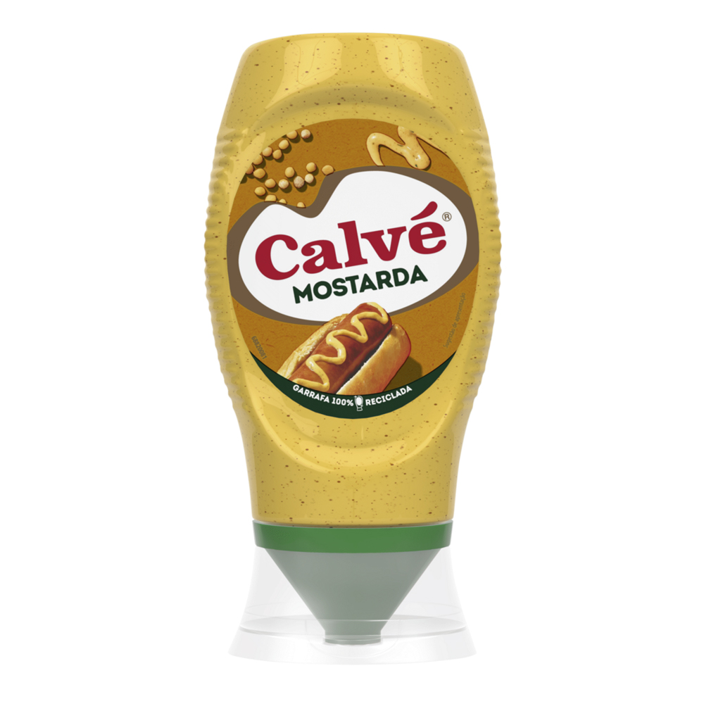 CALVÉ MOSTARDA TOP DOWN 257GR CALVÉ MOSTARDA TOP DOWN 257GR