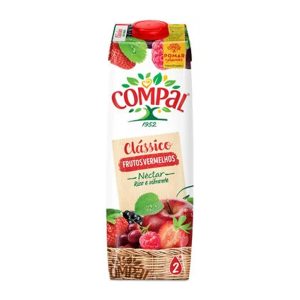 COMPAL CLASS. FRUTOS VERMELHOS 1L PAC
