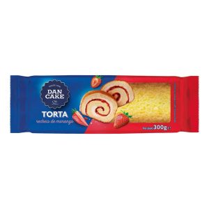 DAN CAKE TORTA RECHEIO MORANGO 300GR