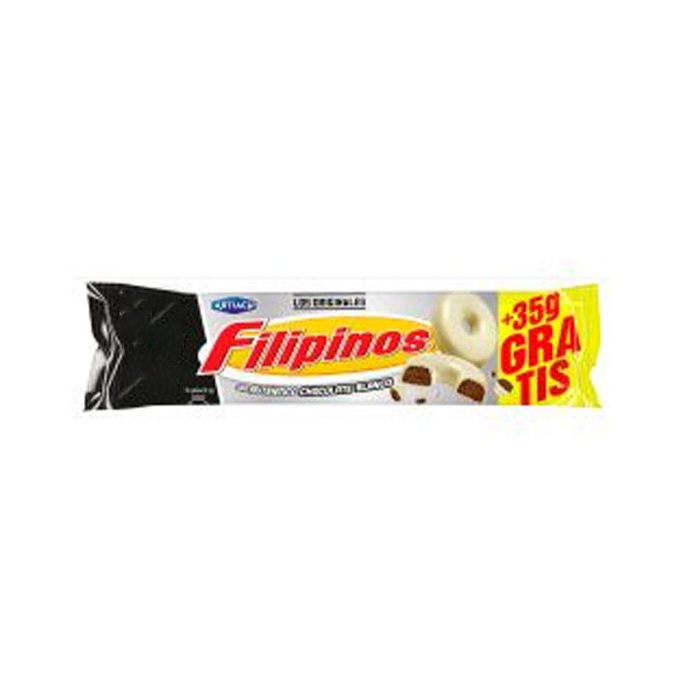 FILIPINOS CHOC. BRANCO 93GR+35GR FILIPINOS CHOC. BRANCO 93GR+35GR