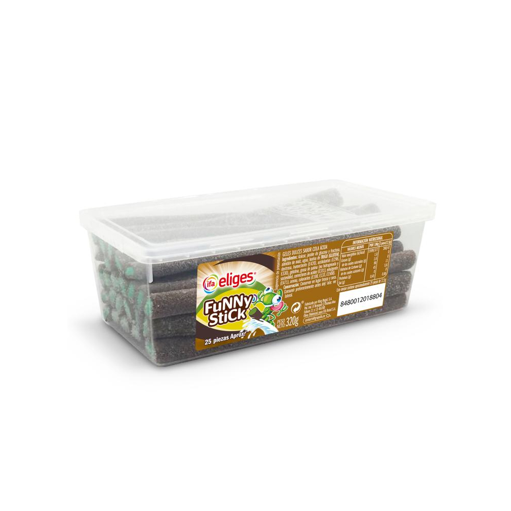 IFA ELIGES GOMAS TIRAS COLA ACIDAS 320GR IFA ELIGES GOMAS TIRAS COLA ACIDAS 320GR