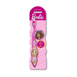 LORENAY ESCOVA DE DENTES BARBIE C/TAMPA 1UND