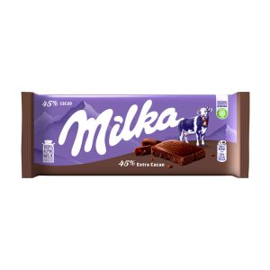 MILKA CHOCOLATE 45% EXTRA CACAO 1UND 90GRS