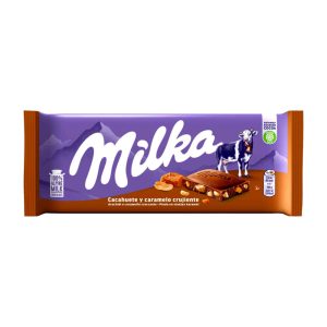 MILKA CHOCOLATE CARAMELO & AMENDOIM CROCANTE 90GR