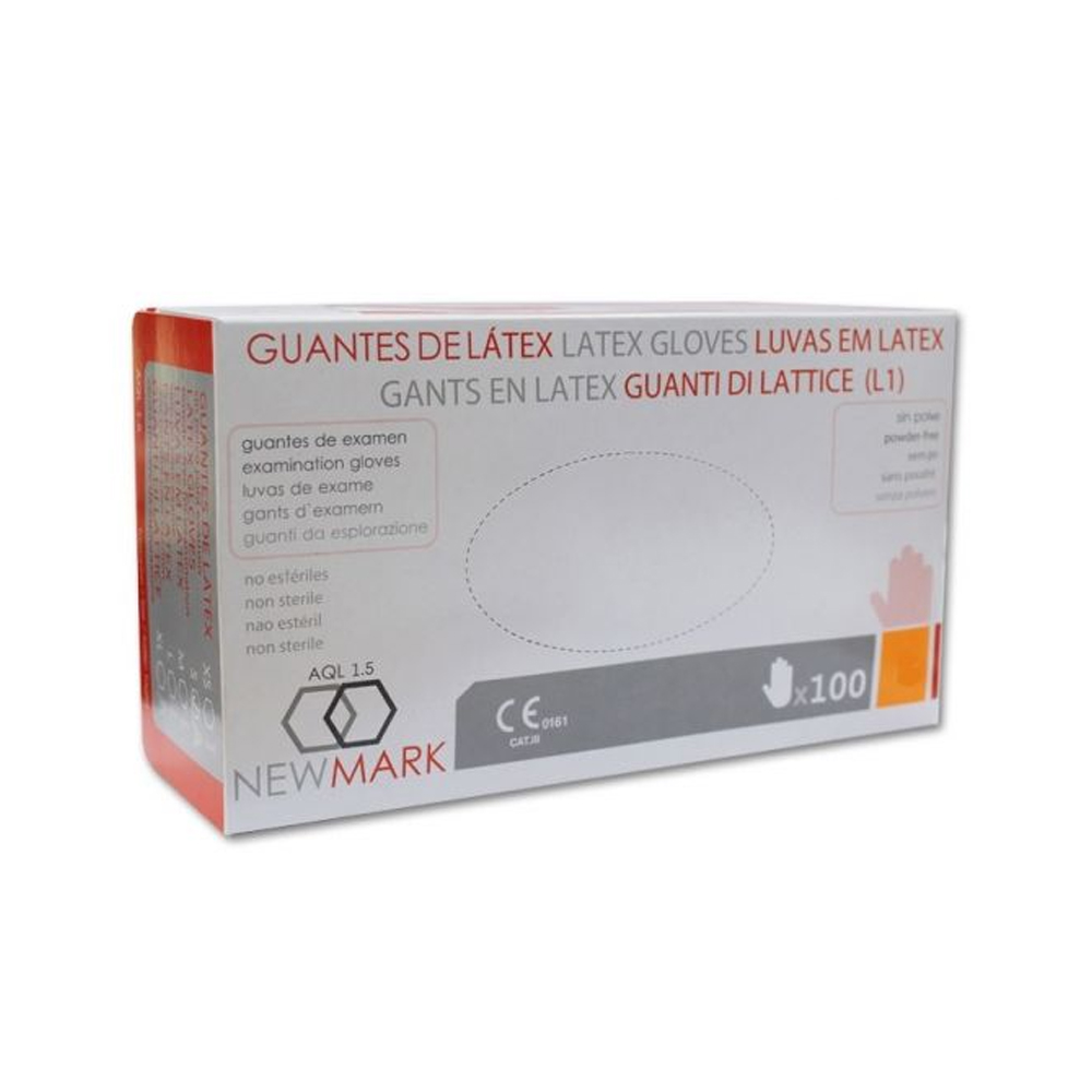 NEWMARK LUVAS EM LATEX L 1CX (X100) NEWMARK LUVAS EM LATEX L 1CX (X100)