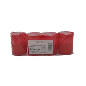 ROURA VELA CEMITÉRIO CERA BRANCA COPO VERMELHO 2/3 DIAS C/4UN