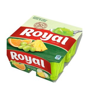 ROYAL GELATINA TUTTI FRUTTI 4X90GR