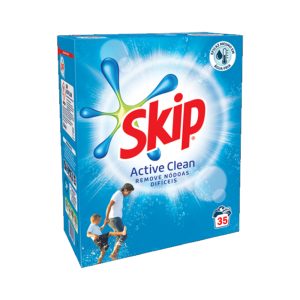 SKIP DET. PÓ ACTIVE CLEAN 35DOSES