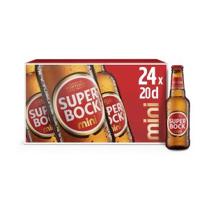 SUPER BOCK CERVEJA MINI 24 X 20 CL CX