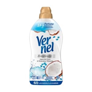 VERNEL AMACIADOR ROUPA ÁGUA DE CÔCO E MINERAIS 60DOSES