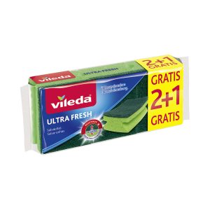 VILEDA ESFREGÃO SALVA UNHAS ULTRAFRESH 2+1