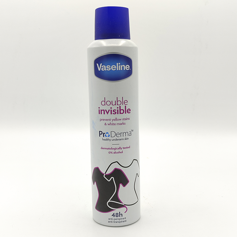 VASELINE DEO-SPRAY DOUBLE INVISIBLE 250ML VASELINE DEO-SPRAY DOUBLE INVISIBLE 250ML