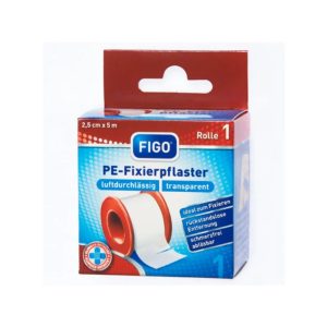 FIGO FITA ADESIVA PARA CURATIVOS 2.5CM x 5M