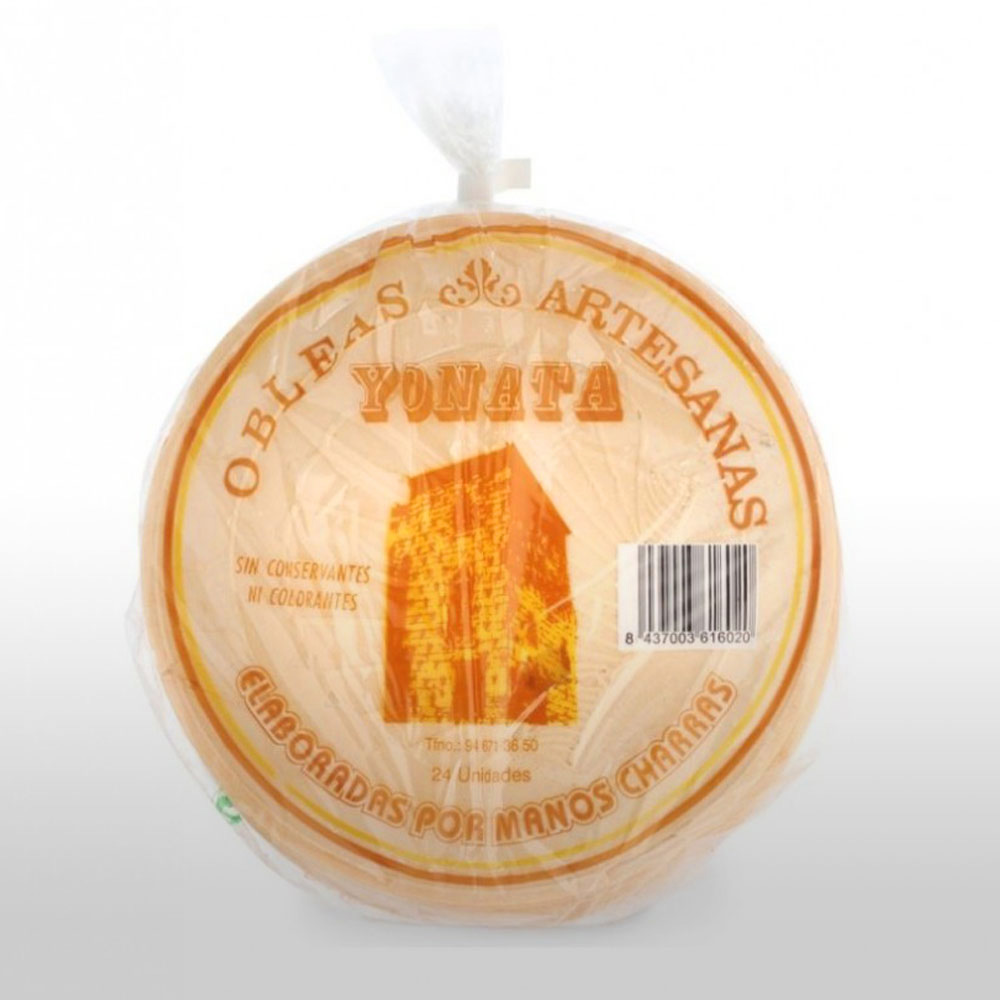 YONATA OBLEAS TRADICIONAIS 110GRS YONATA OBLEAS TRADICIONAIS 110GRS