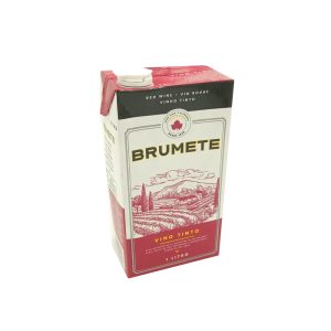 BRUMETE VINHO TINTO EM CAIXA 1 LITRO