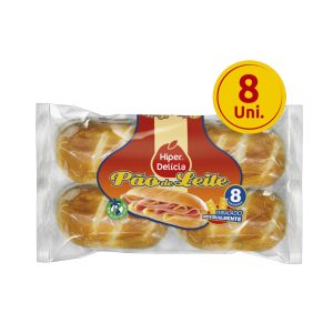 HIPER DELÍCIA PÃO DE LEITE 8UN 280GR