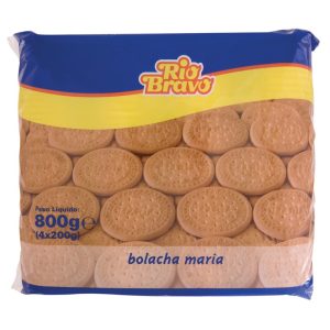 RIO BRAVO BOLACHA MARIA 800 GRS – 4 X 200 GRS